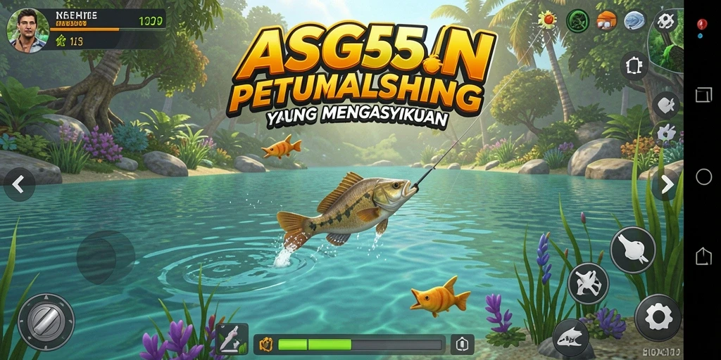 Tangkapan ikan di dalam gameplay ASG55 yang menegangkan.