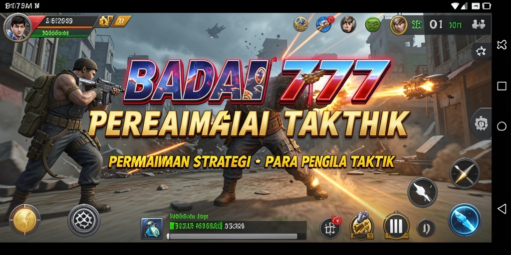 Tangkapan layar dari gameplay BADAI777 yang penuh aksi strategi.