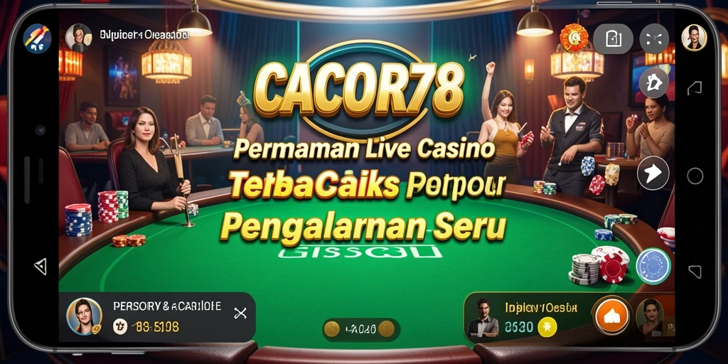 Tampilan gameplay CACOR78 yang menakjubkan dan interaktif.