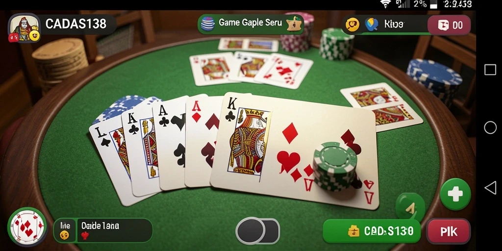 Tampilan gameplay seru dan interaktif dari CADAS138.