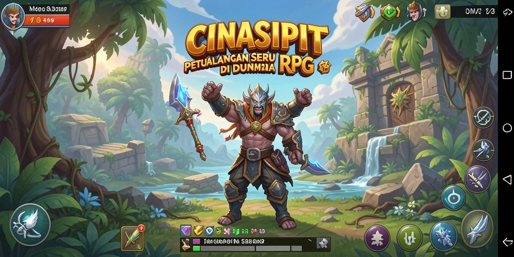Tampilan gameplay CINASIPIT yang menakjubkan dan mendebarkan.