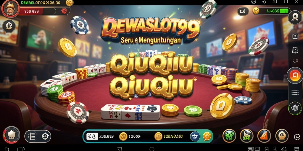 Screenshot gameplay QiuQiu DEWASLOT99 yang mengasyikkan.