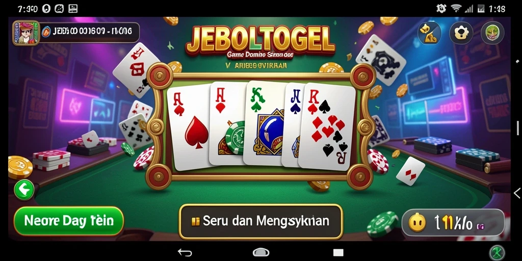 Tampilan menarik dari gameplay seru JEBOLTOGEL.