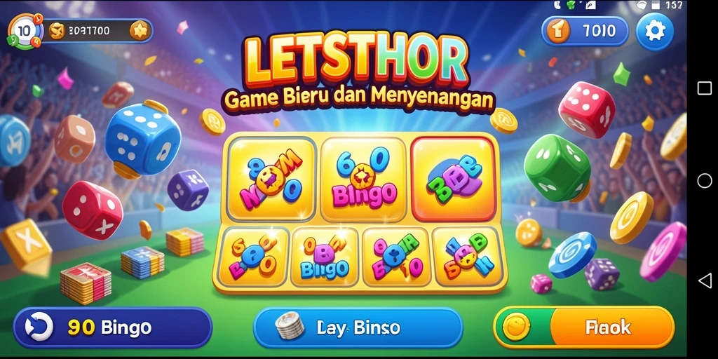 Tampilan gameplay LETSTHOR yang seru dan menegangkan.