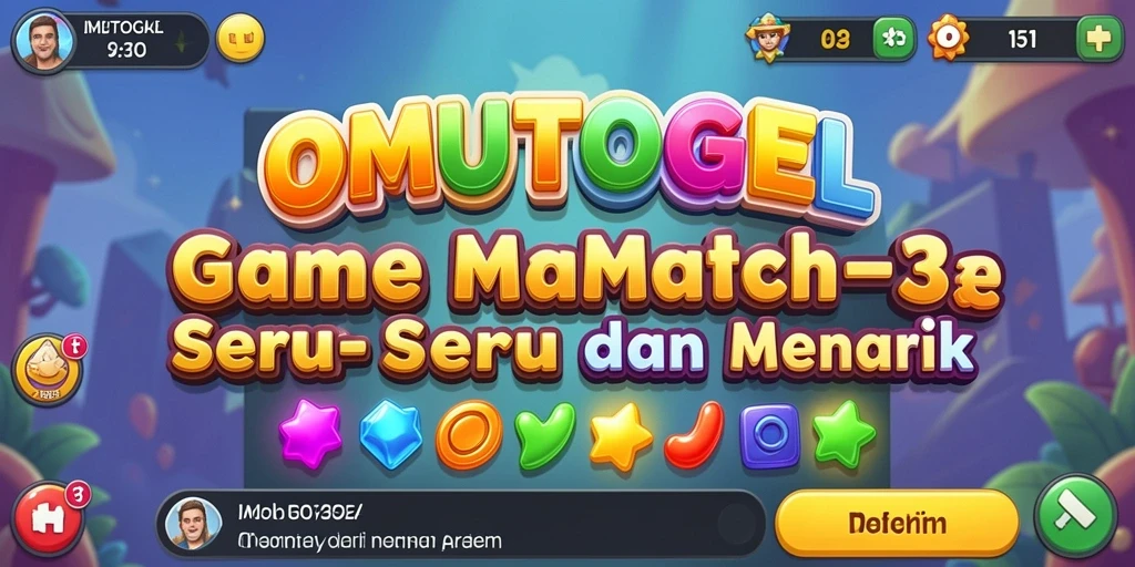 Tampilan gameplay seru dan menantang di OMUTOGEL.