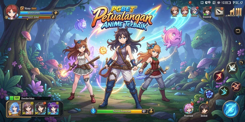 Screenshot gameplay PGBET dengan karakter Anime yang menarik.