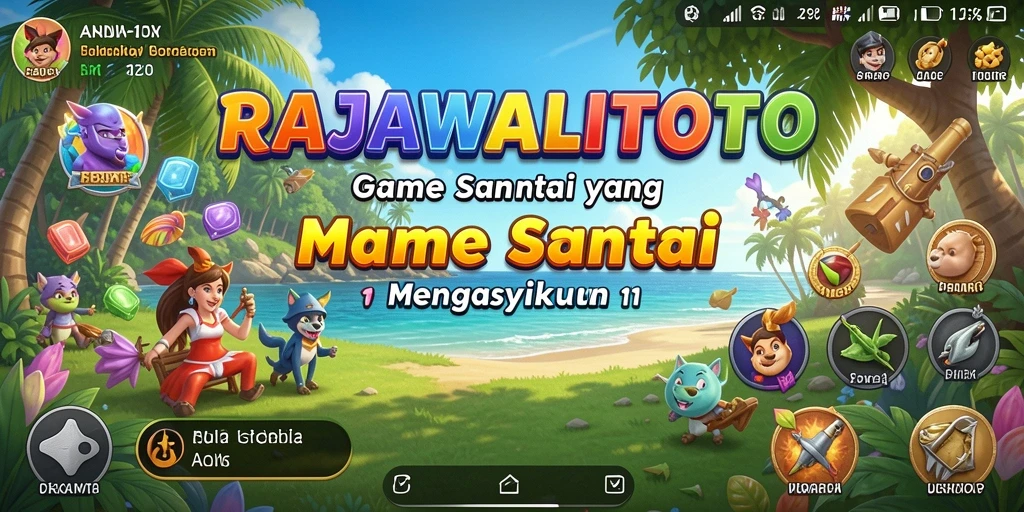 Tampilan gameplay RAJAWALITOTO yang mengasyikkan dan penuh warna.