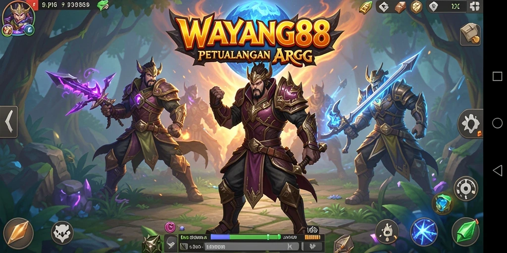 Gameplay seru dengan karakter wayang yang kuat dan grafis memukau.